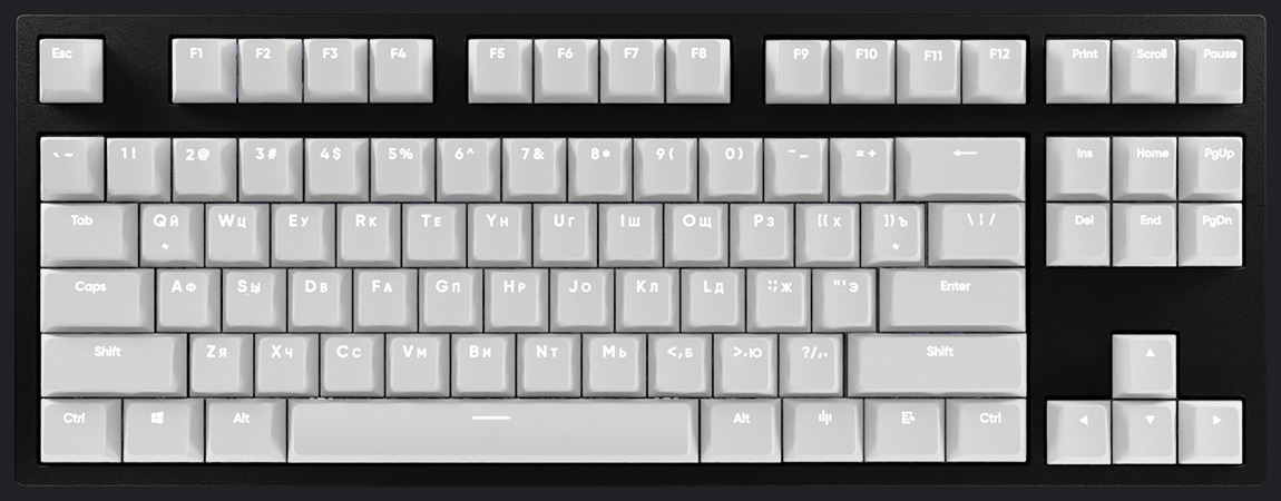 HYPERPC Keyboard TKL - Белый